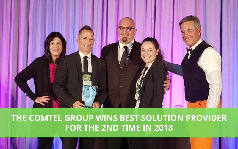 The Comtel Group wins Best Solution Provider for the 2nd time in 2018